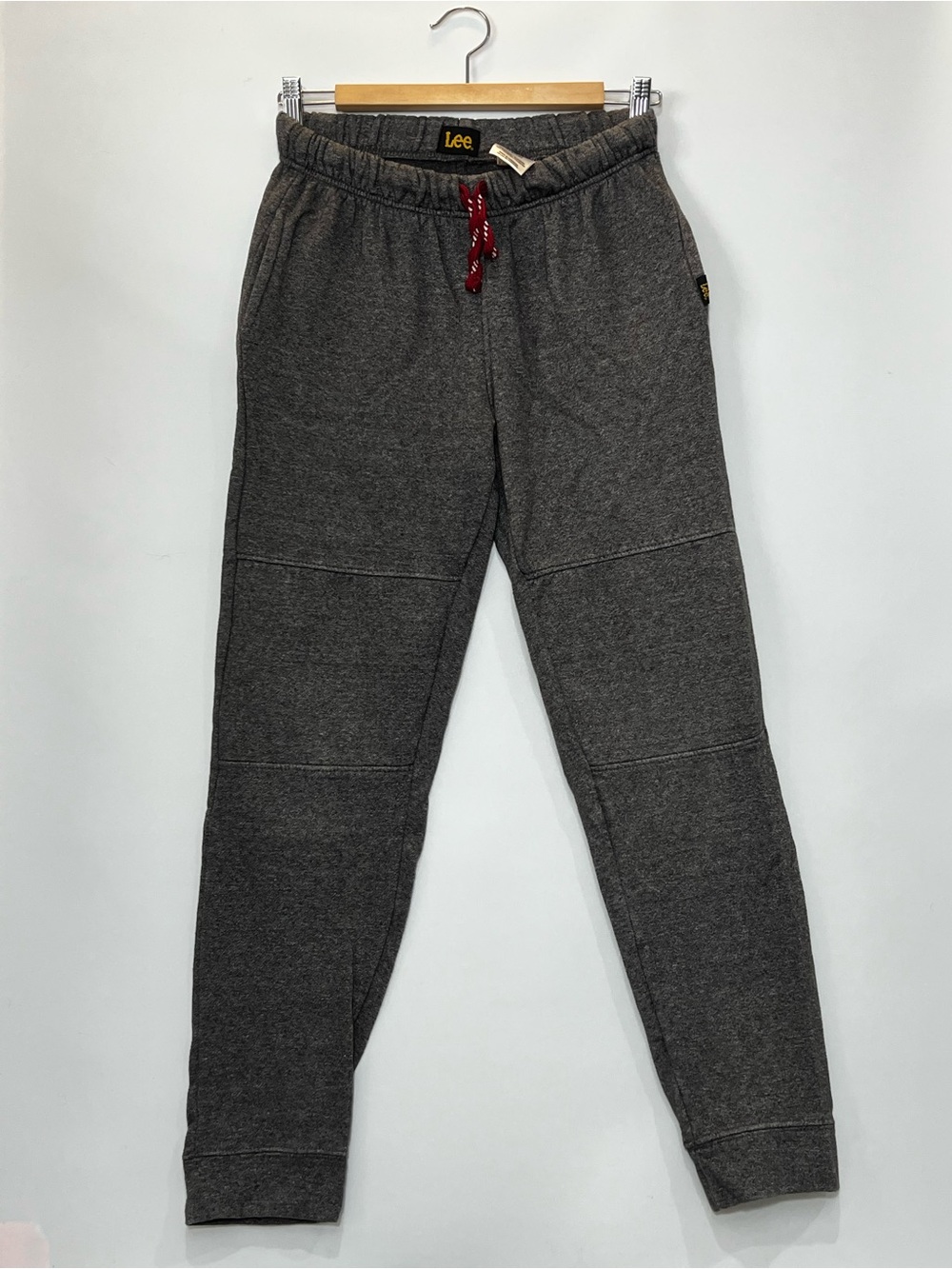 Lee Men's Charcoal Gray Jogger Pants with Drawstring